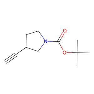 aladdin 阿拉丁 T176014 3-乙炔基吡咯烷-1-羧酸叔丁酯 287193-00-4 97%