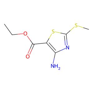 aladdin 阿拉丁 E339475 4-氨基-2-（甲硫基）噻唑-5-羧酸乙酯 39736-29-3 95%