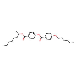aladdin 阿拉丁 S161281 4-[4-(己氧基)苯甲酰氧基]苯甲酸(S)-2-辛酯 87321-20-8 ≥98.0 %