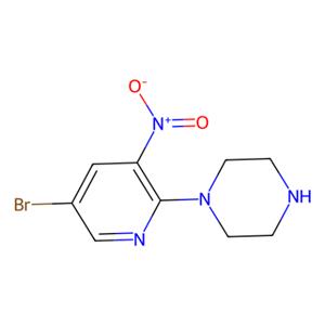 aladdin 阿拉丁 B481003 1-(5-溴-3-硝基吡啶-2-基)哌嗪 1203499-08-4 95%