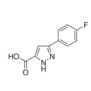 aladdin 阿拉丁 F469785 3-(4-氟苯基)-1H-吡唑-5-羧酸 870704-22-6 97%