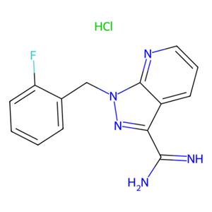1-(2-氟苄基)-1H-吡唑并[3,4-b]吡啶-3-甲脒盐酸盐,1-(2-fluoro-benzyl)-1h-pyrazolo[3,4-b]pyridine-3-carboxamidine hydrochloride