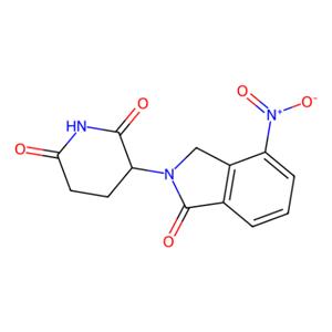 aladdin 阿拉丁 N590266 3-(4-硝基-1-氧代-1,3-二氢异吲哚-2-基)哌啶-2,6-二酮 827026-45-9 97%