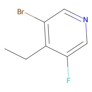 aladdin 阿拉丁 B587098 3-溴-4-乙基-5-氟吡啶 1374655-69-2 95%