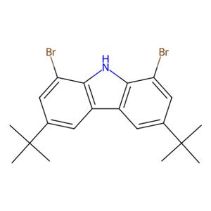 aladdin 阿拉丁 D589698 1,8-二溴-3,6-二叔丁基-9H-咔唑 625385-37-7 97%