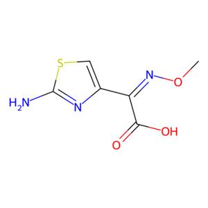 aladdin 阿拉丁 Z163000 (Z)-2-(2-氨基-4-噻唑基)-2-(甲氧亚氨基)乙酸 65872-41-5 ≥98.0%