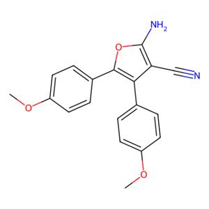 2-氨基-4,5-双-（4-甲氧基-苯基）-呋喃-3-腈,2-Amino-4,5-bis-(4-methoxy-phenyl)-furan-3-carbonitrile