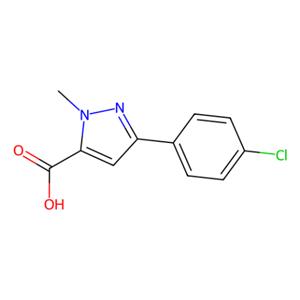 3-(4-氯苯基)-1-甲基-1H-吡唑-5-羧酸,3-(4-Chlorophenyl)-1-methyl-1H-pyrazole-5-carboxylic acid