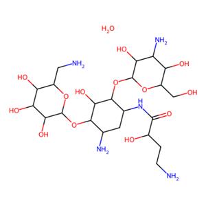 aladdin 阿拉丁 A302305 阿米卡星水合物 1257517-67-1 98%