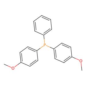 aladdin 阿拉丁 B587190 双(4-甲氧基苯基)苯基膦 14180-51-9 98%