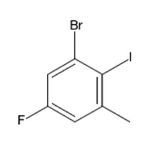 1-溴-5-氟-2-碘-3-甲基苯,1-Bromo-5-fluoro-2-iodo-3-methylbenzene