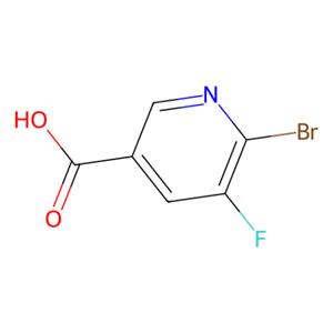 aladdin 阿拉丁 B170039 6-溴-5-氟吡啶-3-羧酸 38186-87-7 96%