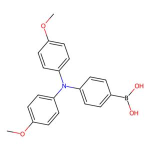 aladdin 阿拉丁 B302714 [4-[双(4-甲氧基苯基)氨基]苯基]硼酸 (含不同量的酸酐) 201802-29-1 95%