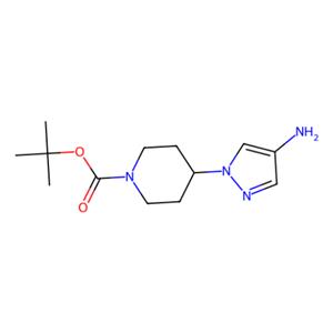 aladdin 阿拉丁 T171728 4-(4-氨基-1H-吡唑-1-基)哌啶-1-甲酸叔丁酯 1029413-55-5 97%