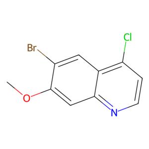 6-溴-4-氯-7-甲氧基喹啉,6-bromo-4-chloro-7-methoxyquinoline