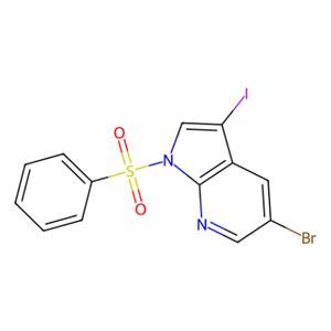 aladdin 阿拉丁 B177375 1-(苯磺酰基)-5-溴-3-碘-1H-吡咯并[2,3-b]吡啶 757978-19-1 97%