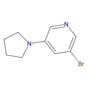 aladdin 阿拉丁 B482701 3-溴-5-(吡咯烷-1-基)吡啶 944718-19-8 97%