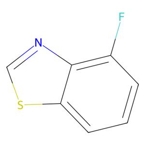 aladdin 阿拉丁 F578842 4-氟苯并噻唑 1247348-92-0 95%
