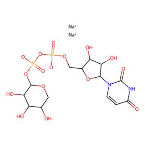 aladdin 阿拉丁 U407400 Uridine 5'-(二磷酸三氢),P'-α-D-吡喃木糖酯二钠盐 108320-89-4 98%