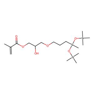 aladdin 阿拉丁 M467383 (3-甲基丙烯酰氧基-2-羟基丙氧基)丙基双(三甲基甲硅烷氧基)甲基硅烷 69861-02-5 93%（混合物）
