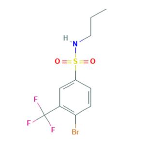 N-丙基-4-溴-3-三氟甲基苯磺酰胺,N-Propyl 4-Bromo-3-trifluoromethylbenzenesulfonamide