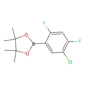 2-（5-氯-2,4-二氟苯基）-4,4,5,5-四甲基-1,3,2-二氧杂硼烷,2-(5-Chloro-2,4-difluorophenyl)-4,4,5,5-tetramethyl-1,3,2-dioxaborolane