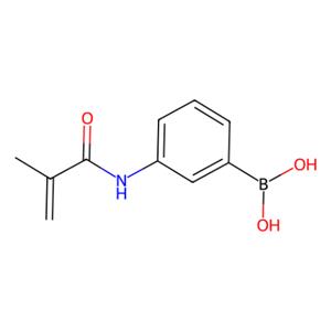 aladdin 阿拉丁 M335158 3-甲基丙烯酰氨基苯基硼酸 (含不同量的酸酐) 48150-45-4 98%