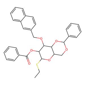 aladdin 阿拉丁 E419527 乙基 4,6-O-苯亚甲基-3-O-(2-萘基甲基)-2-O-苯甲酰基-1-硫代-β-D-吡喃葡萄糖苷 352008-11-8 ≥98%