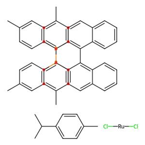 aladdin 阿拉丁 S138527 [(S)-(-)-2,2'-双(二对甲苯基膦)-1,1'-联萘](对伞花烃)二氯化钌 228120-95-4 95%