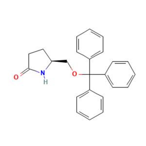 (S)-(+)-5-(三苯甲基氧代甲基)-2-吡咯烷酮,(S)-(+)-5-(Trityloxymethyl)-2-pyrrolidinone