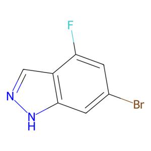 aladdin 阿拉丁 B187690 6-溴-4-氟-1H-吲唑 885520-23-0 95%