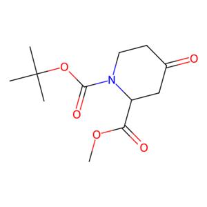 N-Boc-4-哌啶酮-2-羧酸甲酯,1-tert-Butyl 2-methyl 4-oxopiperidine-1,2-dicarboxylate