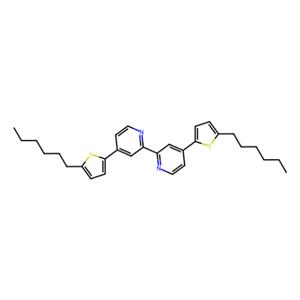 aladdin 阿拉丁 B152419 4,4'-双(5-己基-2-噻吩基)-2,2'-联吡啶 1047684-56-9 >98.0%(HPLC)