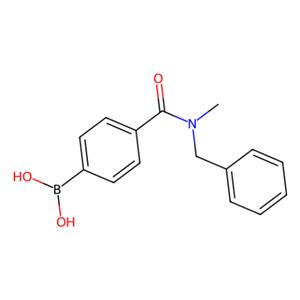 aladdin 阿拉丁 B187446 4-(苄基(甲基)氨基甲酰基)苯基硼酸(含不同量的酸酐) 874219-49-5 95%
