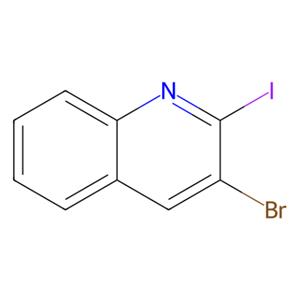 aladdin 阿拉丁 B469823 3-溴-2-碘喹啉 898559-23-4 97%