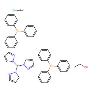 aladdin 阿拉丁 C488034 氯[氢三(吡唑-1-基)硼酸]双(三苯基膦)钌(II)乙醇加合物 141686-21-7 95%