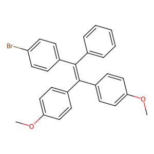 aladdin 阿拉丁 B587106 4,4'-(2-(4-溴苯基)-2-苯基乙烯-1,1-二基)双(甲氧基苯) 1378502-33-0 97%
