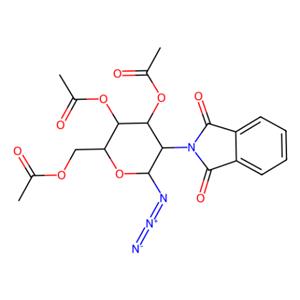 aladdin 阿拉丁 T292144 3,4,6-三-O-乙酰基-2-脱氧-2-邻苯二甲酰亚胺基-??α-D-叠氮化吡喃葡萄糖 102816-25-1 ≥98%