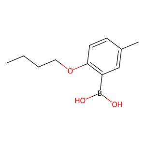 2-丁氧基-5-甲基苯基硼酸(含不定量的酸酐),2-Butoxy-5-methylphenylboronic acid(Contains varying amounts of anhydride)