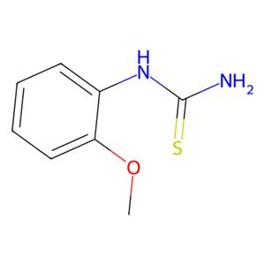 aladdin 阿拉丁 M167463 1-(2-甲氧苯基)-2-硫脲 1516-37-6 98%