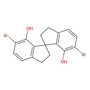 aladdin 阿拉丁 S299970 (S)-6,6'-二溴-2,2',3,3'-四氢-1,1'-螺双[1H-茚] -7,7'-二醇 1621066-74-7 98%