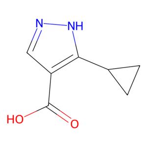aladdin 阿拉丁 C468207 3-环丙基吡唑-4-羧酸 870704-26-0 96%