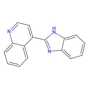 aladdin 阿拉丁 W417509 4-(1H-苯并[d]咪唑-2-基)喹啉 31704-11-7 97%