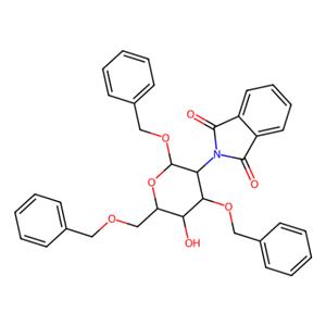 aladdin 阿拉丁 B348235 苄基2-脱氧-2-邻苯二甲酰亚胺基-3,6-二-O-苄基-β-D-吡喃葡萄糖苷 80035-36-5 97%