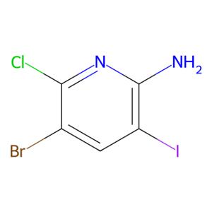 aladdin 阿拉丁 B480417 5-溴-6-氯-3-碘吡啶-2-胺 1207625-23-7 98%