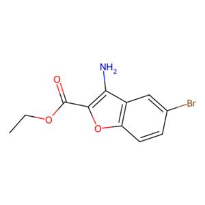 乙基 3-氨基-5-溴-1-苯并呋喃-2-羧酸,Ethyl 3-amino-5-bromo-1-benzofuran-2-carboxylate