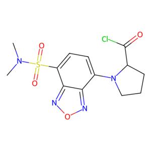 aladdin 阿拉丁 R160858 (R)-(+)-DBD-Pro-COCl [=(R)-(+)-4-(N,N-二甲氨基磺酰基)-7-(2-氯甲酰四氢吡咯-1-基)-2,1,3-苯并恶二唑][用于旋光纯度测定的高效液相色谱标记试剂] 150993-62-7 >95.0%(HPLC)