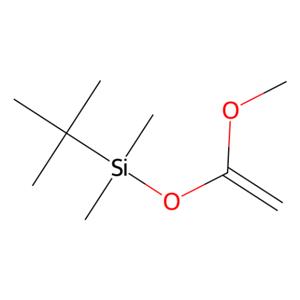 aladdin 阿拉丁 T469664 1-(叔-丁基二甲基甲硅烷氧基)-1-甲氧基乙烯 77086-38-5 95%