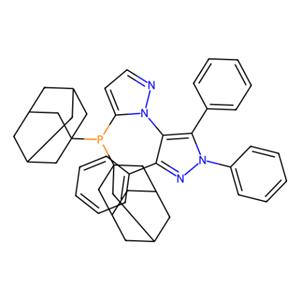 aladdin 阿拉丁 D586736 5-(二(金刚烷-1-基)膦基)-1’,3’,5’-三苯基-1'H-1,4'-联吡唑 1239478-87-5 97%