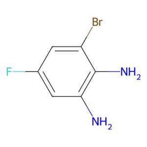 aladdin 阿拉丁 B166139 3-溴-1,2-二氨基-5-氟苯 115440-10-3 97%